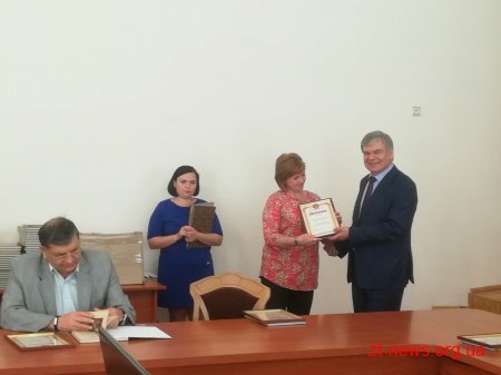 Освітяни Житомира отримали нагороди від Національної академії педагогічних наук України