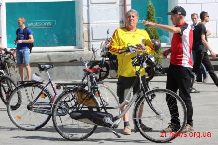 Більше тисячі велосипедистів проїхали вулицями Житомира