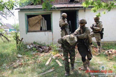 Поліцейські Житомирщини взяли участь у масштабних антитерористичних навчаннях