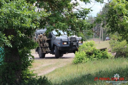Поліцейські Житомирщини взяли участь у масштабних антитерористичних навчаннях
