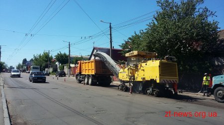 На вулиці Покровській КП «УАШ» підсипає аварійні ями