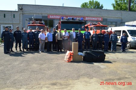 Рятувальники 14-ої ДПРЧ смт Народичі отримали нове аварійно-рятувальне обладнання