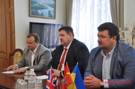 Ігор Гундич зустрівся із Послом Великої Британії Джудіт Гоф