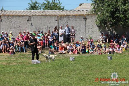 У День захисту дітей правоохоронці влаштували свято для маленьких житомирян