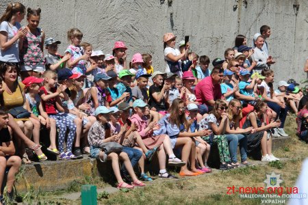 У День захисту дітей правоохоронці влаштували свято для маленьких житомирян