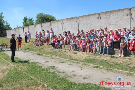 У День захисту дітей правоохоронці влаштували свято для маленьких житомирян