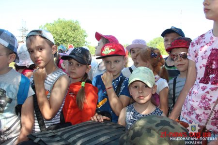 У День захисту дітей правоохоронці влаштували свято для маленьких житомирян