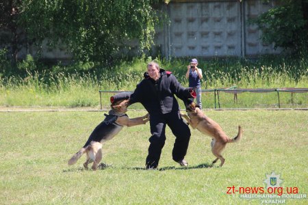 У День захисту дітей правоохоронці влаштували свято для маленьких житомирян