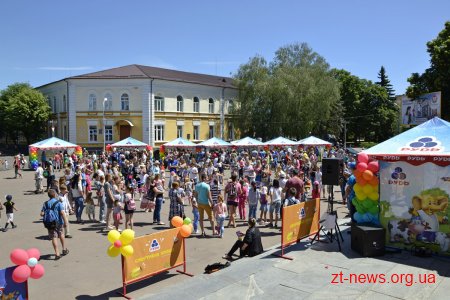 Свято морозива "Рудь" подарувало житомирянам багато позитивних вражень