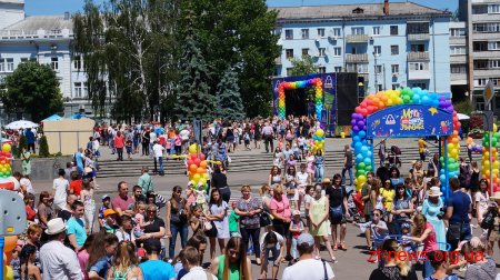 Свято морозива "Рудь" подарувало житомирянам багато позитивних вражень