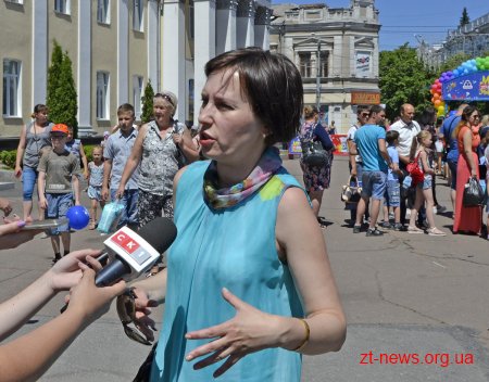 Свято морозива "Рудь" подарувало житомирянам багато позитивних вражень