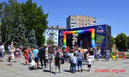 Свято морозива "Рудь" подарувало житомирянам багато позитивних вражень
