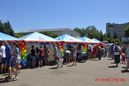 Свято морозива "Рудь" подарувало житомирянам багато позитивних вражень