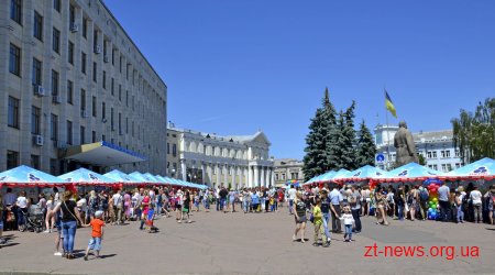 Свято морозива "Рудь" подарувало житомирянам багато позитивних вражень