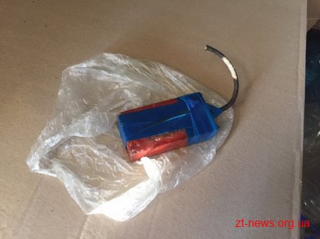 У Житомирській області затримали двох торгівців саморобними вибуховими пристроями