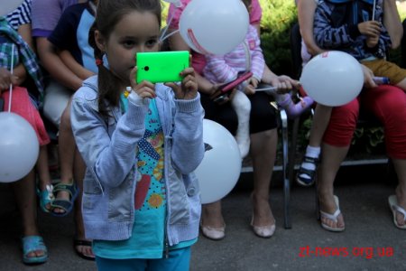 Пацієнтам Житомирської обласної дитячої клінічної лікарні влаштували свято