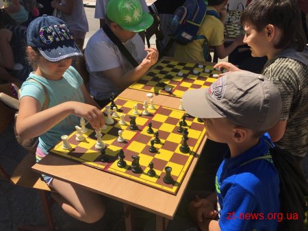 У парку культури та відпочинку в День захисту дітей були представлені дитячі розважальні локації