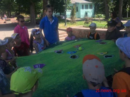 У парку культури та відпочинку в День захисту дітей були представлені дитячі розважальні локації