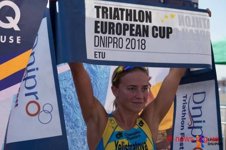 Житомирянка Юлія Єлістратова здобула золото на Кубку Європи з триатлону