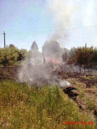 За добу вогнеборцями області ліквідовано 2 загоряння сухої трави та 1 осередок торфу