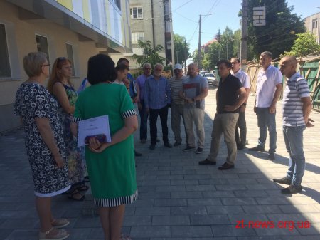 Міський голова проінспектував будівельні роботи в гімназії №3 та ДНЗ №58