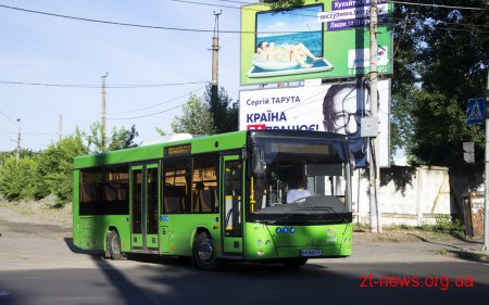 Нові автобуси на маршрутах 53 та 53А курсують містом майже до 24 години