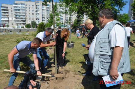 На Смолянському військовому кладовищі висадили Алею Слави Героїв