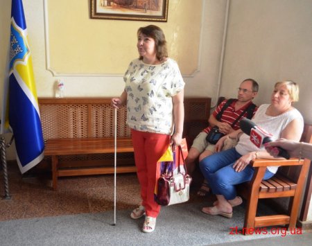 Заступники мера Житомира за допомогою квесту відчули "Світ на дотик"