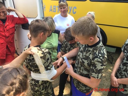 Завершилися змагання юних рятувальників «Школа безпеки»