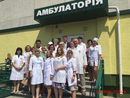 На Корбутівці у Житомирі відкрили нову амбулаторію сімейного лікаря
