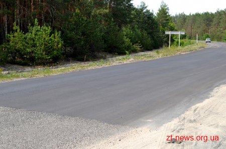 Олексій Ясюнецький перевірив хід виконання ремонту автодороги Чижівка–Олевськ