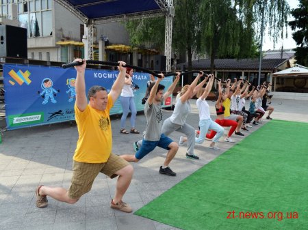 У Житомирі стартувала "Космічна зарядка"