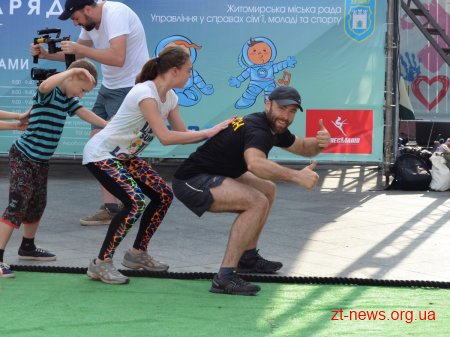 У Житомирі стартувала "Космічна зарядка"