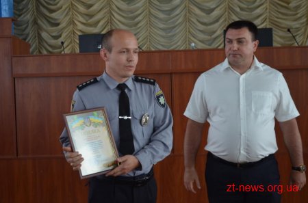 Дільничних офіцерів поліції привітали з Днем служби