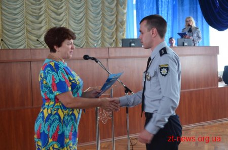 Дільничних офіцерів поліції привітали з Днем служби