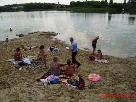 У Житомирі триває місячник з дотримання правил безпеки на воді