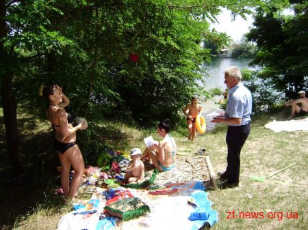 У Житомирі триває місячник з дотримання правил безпеки на воді