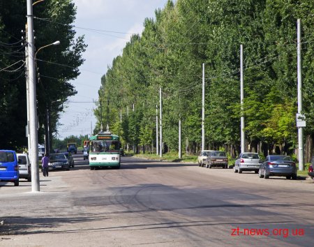 Вулицею Промисловою проїхав перший тролейбус