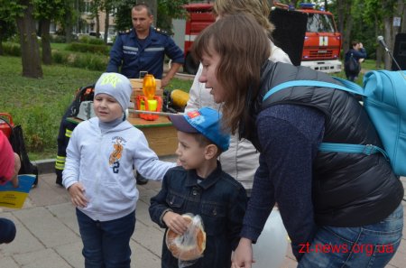 На Замковій горі діти мали змогу спробувати себе у понад 20 різних професіях