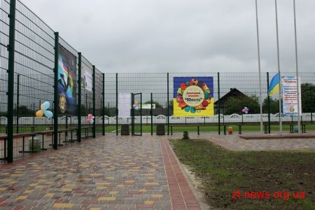 У Садківській громаді відкрили перший спорткомплекс з професійним оснащенням