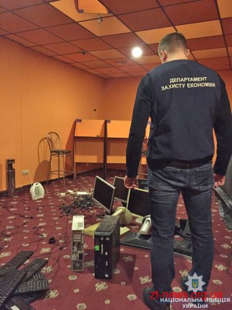 У Бердичеві поліція провела обшуки у гральних закладах