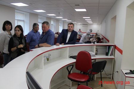Делегація з Житомирщини вивчала досвід Сумщини у сфері реформування служби крові