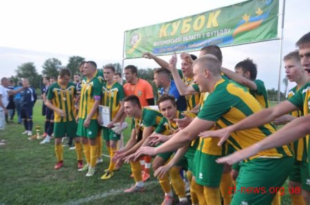 Коростенський ФК «Мал» став чемпіоном кубку області з футболу пам’яті Героїв Небесної Сотні