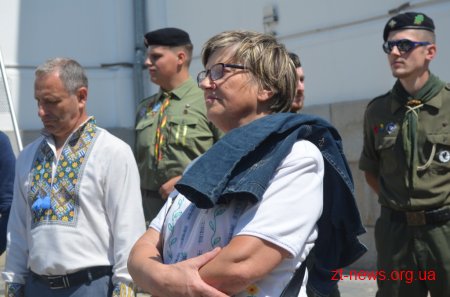 Житомиряни вшанували пам'ять Миколи Сціборського, Омеляна Сеника та Олега Ольжича
