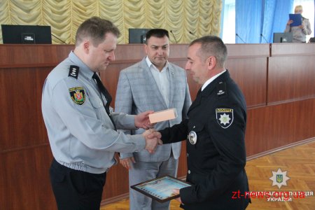 Житомирських слідчих поліції привітали з Днем служби