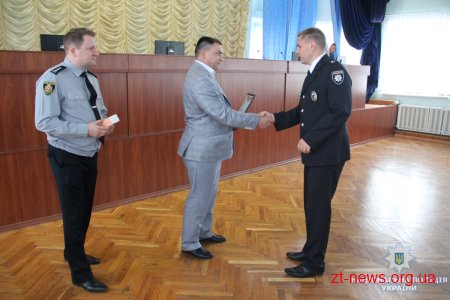 Житомирських слідчих поліції привітали з Днем служби