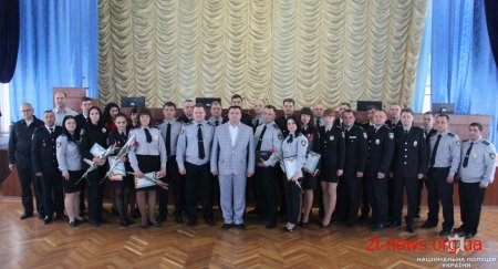 Житомирських слідчих поліції привітали з Днем служби