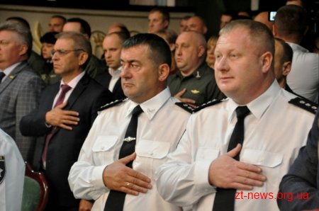 Третю річницю з дня створення Національної поліції України відзначили поліцейські Житомирщини