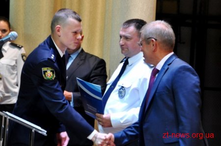 Третю річницю з дня створення Національної поліції України відзначили поліцейські Житомирщини
