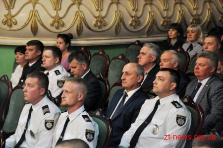 Третю річницю з дня створення Національної поліції України відзначили поліцейські Житомирщини